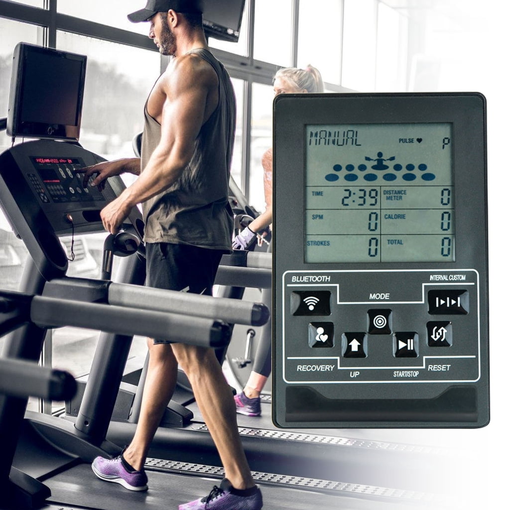 High Precisions Rowing Bike Speedometer with Time Distance Calorie Tracking Suitable for Indoor Fitness Training Device