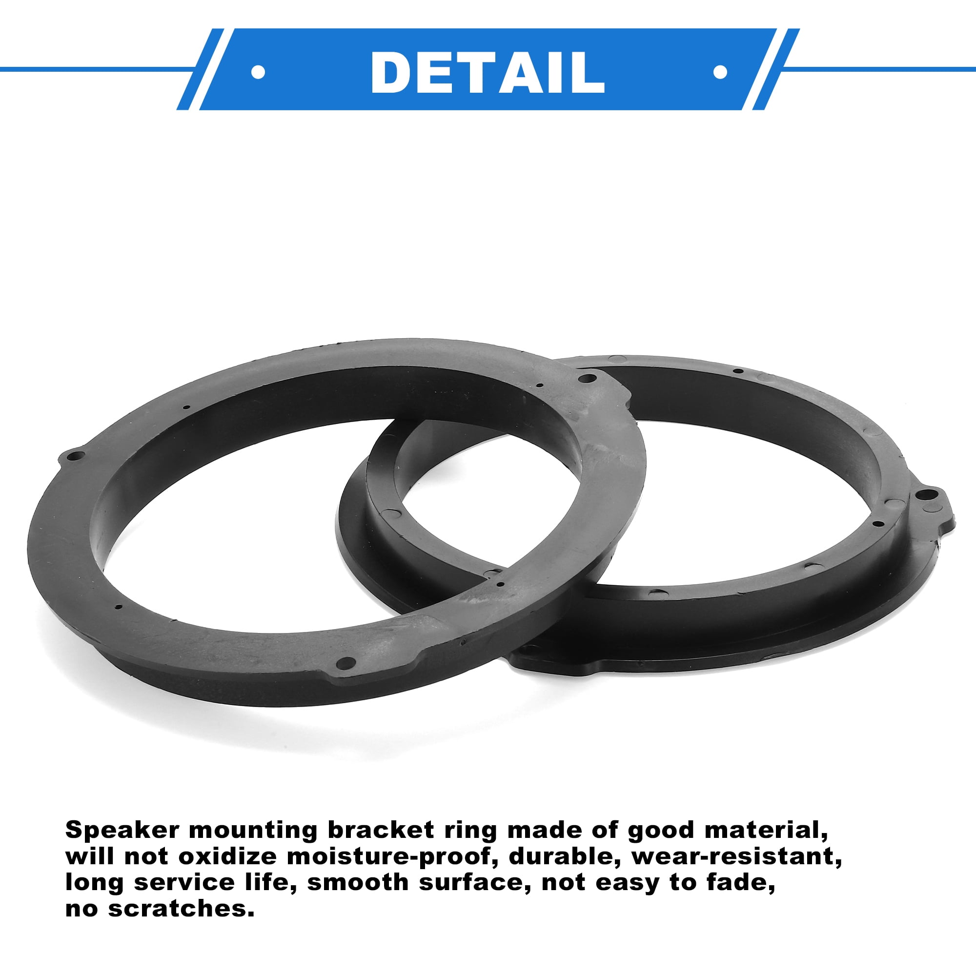 Unique Bargains 2 Set Speaker for Spacer Ring for Ford for Mustang 2015-2018