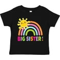 thumbnail image 3 of Inktastic Family Big Sister with Rainbow Girls Toddler T-Shirt, 3 of 5