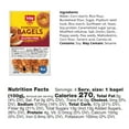 thumbnail image 5 of (4 pack) Schar Gluten Free Pre-Sliced Everything, Gluten Free Chewy Bagels, 14.1oz, 5 of 13