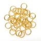 thumbnail image 1 of 400 Uds 4 colores 5mm 304 anillos de salto abiertos de acero inoxidable colores mezclados anillos divididos cierre circular anillos de conexión para la fabricación de joyas, 1 of 5