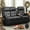 Black, variant on LOBERFVE Recliner Sofa Sets, Massage Reclining Loveseat Sofa, 2 Single Power Recliner Chairs Heat Massage, RV Love Seat Couch with Console, USB, Type C Port for Living Room