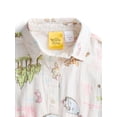 thumbnail image 3 of Disney Winnie the Pooh Girls Printed Button Up Shirt, Sizes 4-16, 3 of 3