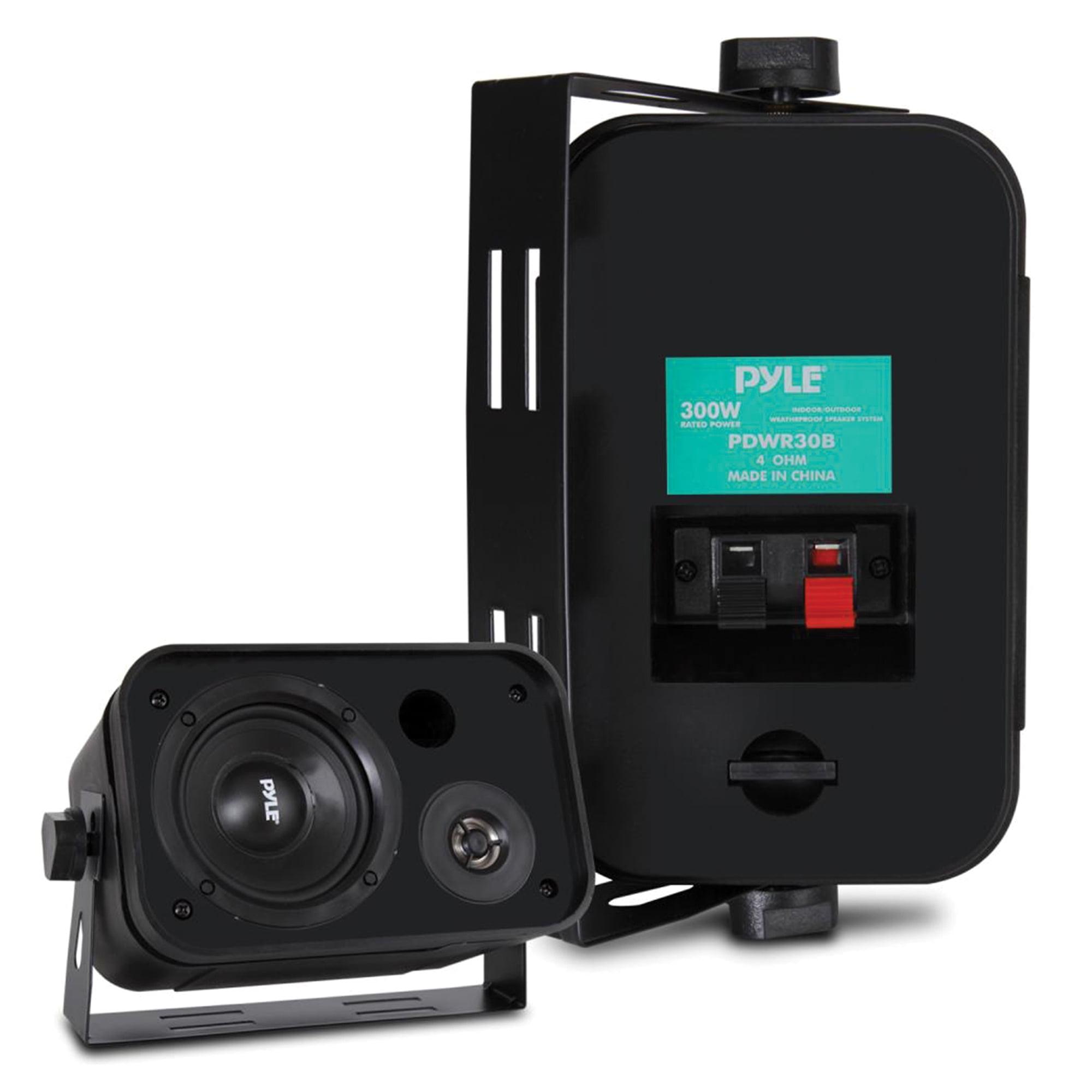 PDWR30B - 3.5'' Indoor/Outdoor Waterproof Speakers (Black)
