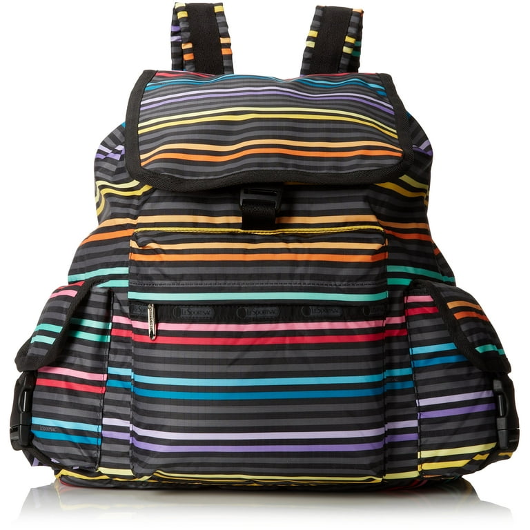 Lesportsac Voyager Backpack Lestripe Black Walmart