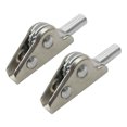 thumbnail image 5 of OUNONA 2Pcs Silver Steel Sofa Angle Adjuster Hinges with Smooth Edges for Folding Furniture, 5 of 8