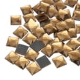 thumbnail image 1 of Unique Bargains 50 Pcs Acrylic Flat Back Rhinestones 12mm Square Artificial Gemstone for Crafts Costume Jewelry Making Tea, 1 of 7