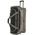 thumbnail image 3 of Wrangler 30" Polyester Drop-Bottom Rolling Travel Duffel w/ Interior Toiletry Pocket - Fallen Rock, 3 of 7