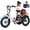 Pink, variant on ESKUTE T300mini Electric Tricycle for Beginners, 16" x 3.0 Fat Tire Folding 3-Wheel E-Bike, 250W Motor 12 MPH, 302Wh Battery, Step-Thru, Black with Oversized Seat, UL2849