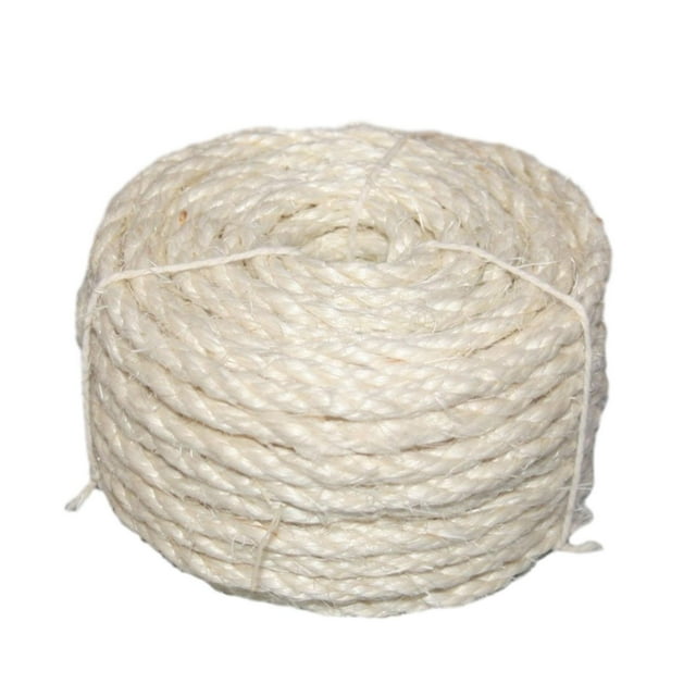 Poste rascador para gatos, cuerda de Sisal retorcida, marco de escalada para gatos, cuerda de Sisal, cordón para mascotas, artesanía duradera, gruesa,