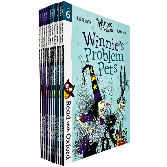 Winnie and Wilbur (Stage 5 & 6): 12 Books Set By Laura Owen - Ages 5-6 - Paperback