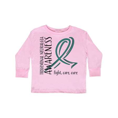 

Inktastic Trigeminal Neuralgia Awareness Fight Care Cure Gift Toddler Boy or Toddler Girl Long Sleeve T-Shirt