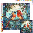 thumbnail image 1 of 5D DIY Con Cuentas Cuadradas Par Cardenales Del 45x45cm, 1 of 9