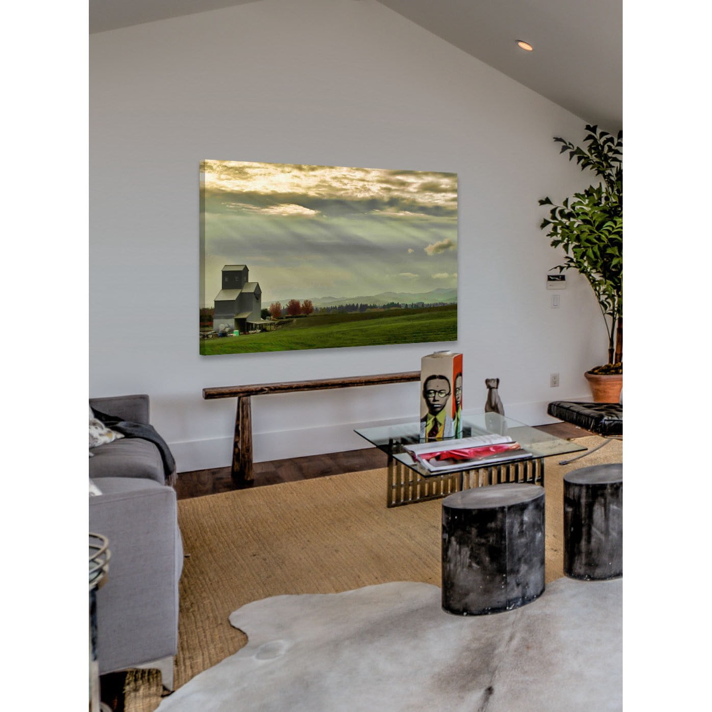 Marmont Hill "Wine Country Sunset" Painting Print on Canvas