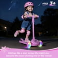 thumbnail image 2 of Patinete Nattork para Niños con Ruedas Iluminadas y Altura Ajustable en 3 Niveles, 2 of 7
