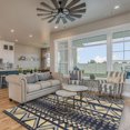 thumbnail image 3 of Aspire Wool Comp Ivory & Blue 8' x 11' Area Rug, 3 of 3