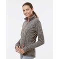 thumbnail image 2 of J America Women's Cosmic Fleece 1/4 Zip Pullover - JA8617, 2 of 5
