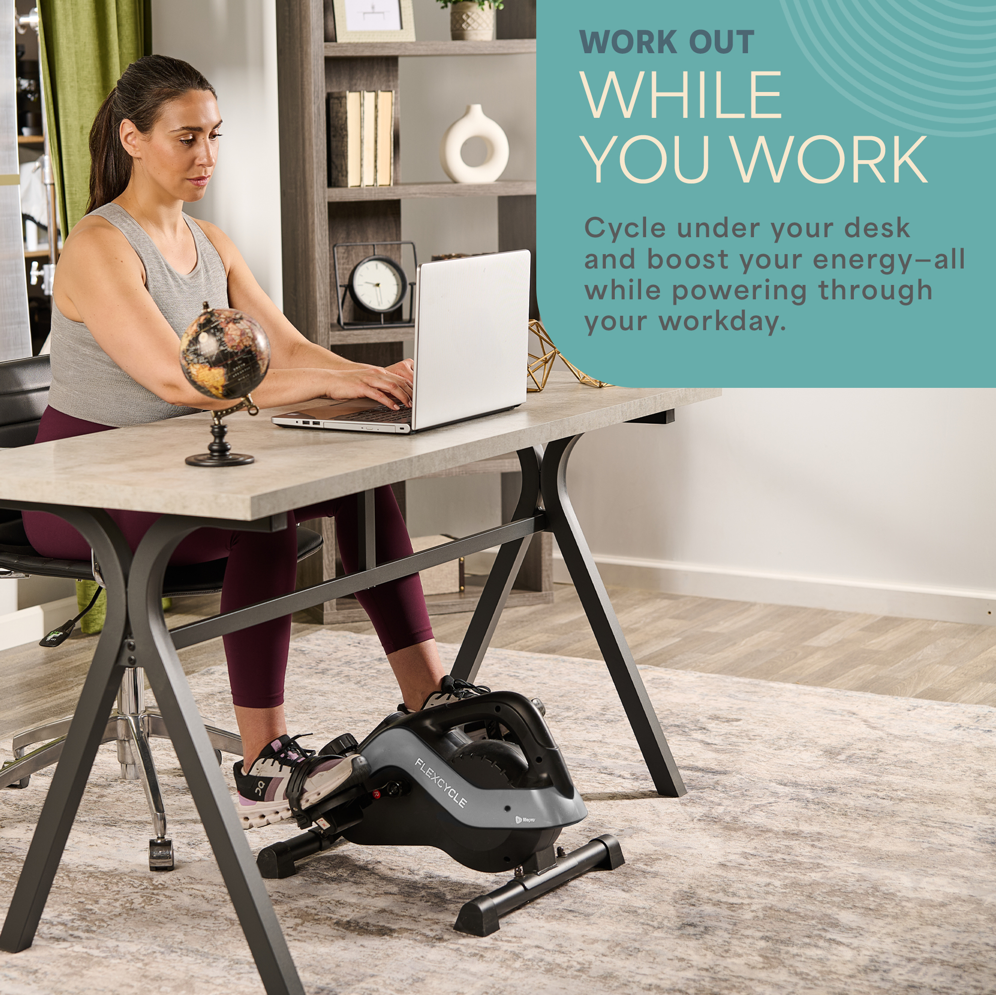 LifePro Under Desk Elliptical Mini Bike Pedal Exerciser photo 5