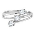 thumbnail image 2 of Aonejewelry 0.50 Ct. Ttw Timeless Treasure Designer Fashion Diamond Ring In 10K White Gold, 2 of 4