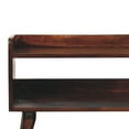 thumbnail image 3 of Artisan Furniture Solid California Walnut Nordic Storage Bench, 3 of 7