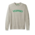 thumbnail image 5 of Daxton Retro Vermont Arch Font Long Sleeves T Shirt Soft Medium Weight Cotton, 2Pk Black Green Oat Green, S, 5 of 5