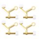 thumbnail image 1 of 4 unids Zinc Alloy Buffer Puerta Tappers Puertas Hogar Tappers Puertas Parachoques, 1 of 5