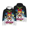 thumbnail image 2 of Unisex Men'S And Women'S Powerpuff Girls Hoodies 3d Fashion Digital Print Cartoon Pullover Hooded Sweatshirts With Pockets, 2 of 8