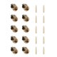thumbnail image 1 of 10X SmA Macho Conector Coaxial de Soldadura para Cable SemirríGido RG402 0.141 Pulgadas, 1 of 5