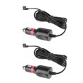 thumbnail image 3 of Car Charger,2pcs Portable Black Fast USB Charger Portable Car Charger Next-Gen Design, 3 of 8