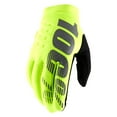 thumbnail image 2 of 100% 10016-004-07 - Brisker Youth Gloves (X-Large, Hi-Viz Yellow), 2 of 3