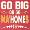 thumbnail image 6 of Wild Bobby Go Big Or Go Ma'HOMEs Football Fan Sports Women Tri-Blend Racerback Tank Top, Vintage Red, Small, 6 of 6