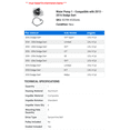 thumbnail image 2 of Water Pump 1 - Compatible with 2013 - 2016 Dodge Dart - Autopart Premium, 2 of 2