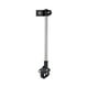 thumbnail image 2 of Clip de soporte para paraguas de acero inoxidable para bicicleta, carrito, silla de ruedas, scooter – montaje ajustable de 19–40 mm con almohadilla antideslizante e instalación rápida, 2 of 9