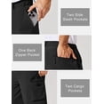 thumbnail image 5 of COOFANDY Men' Golf Shorts with 5 Pockets Casual Shorts 9 Inch Inseam Hiking Cargo Shorts Fishing Stretch, 5 of 6