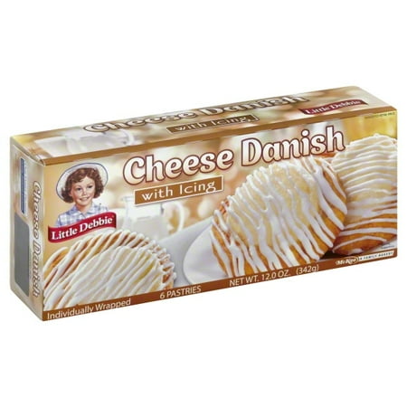 Mckee Foods Little Debbie Danish, 6 ea