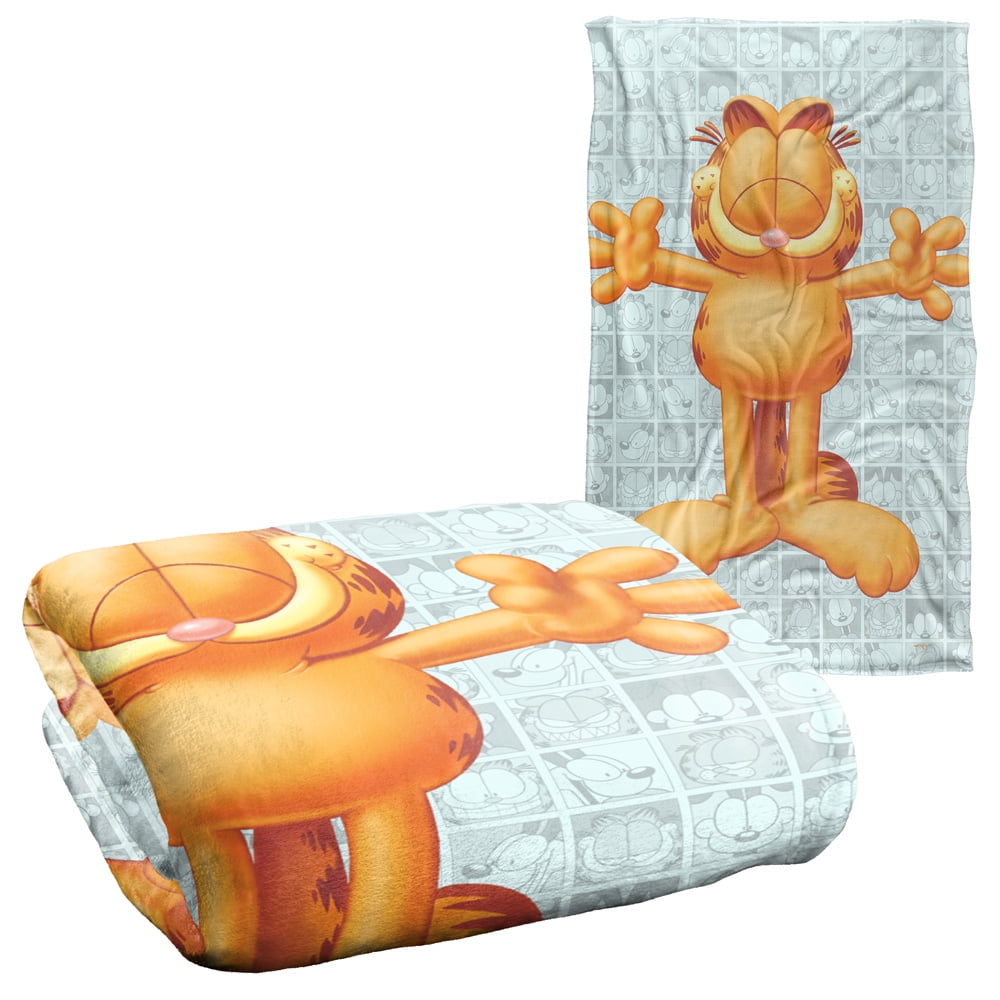 Garfield Free Hugs Silky Touch Super Soft Throw Blanket 36' x 58