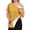 01-Earthy Yellow, variant on Women's Adaptive Post Op Top with Shoulder Zipper and Side Velcro