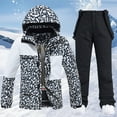 thumbnail image 2 of CONZONE Mens Ski Suits Casual Men's Snowboarding Set Fashion Graphic Windproof Jacket Pants Thick Skiing Suit for Men Warm Thermal Winter Snowsuits, 2 of 5