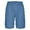 Blue, variant on Men's Casual Shorts Colorful Striped Sports Beach Pant for Outdoor Summer Activities