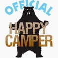thumbnail image 2 of CafePress - Happy Camper Magnet - 2.25" Round Magnet, Refrigerator Magnet, Button Magnet Style, 2 of 3