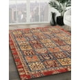 thumbnail image 2 of Ahgly Company Indoor Rectangle Abstract Fire Brick Red Abstract Area Rugs, 8' x 10', 2 of 6