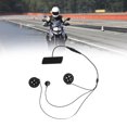 thumbnail image 1 of Auriculares de motocicleta intercomunicador de casco con música estéreo llamadas manos libres para exteriores, 1 of 8
