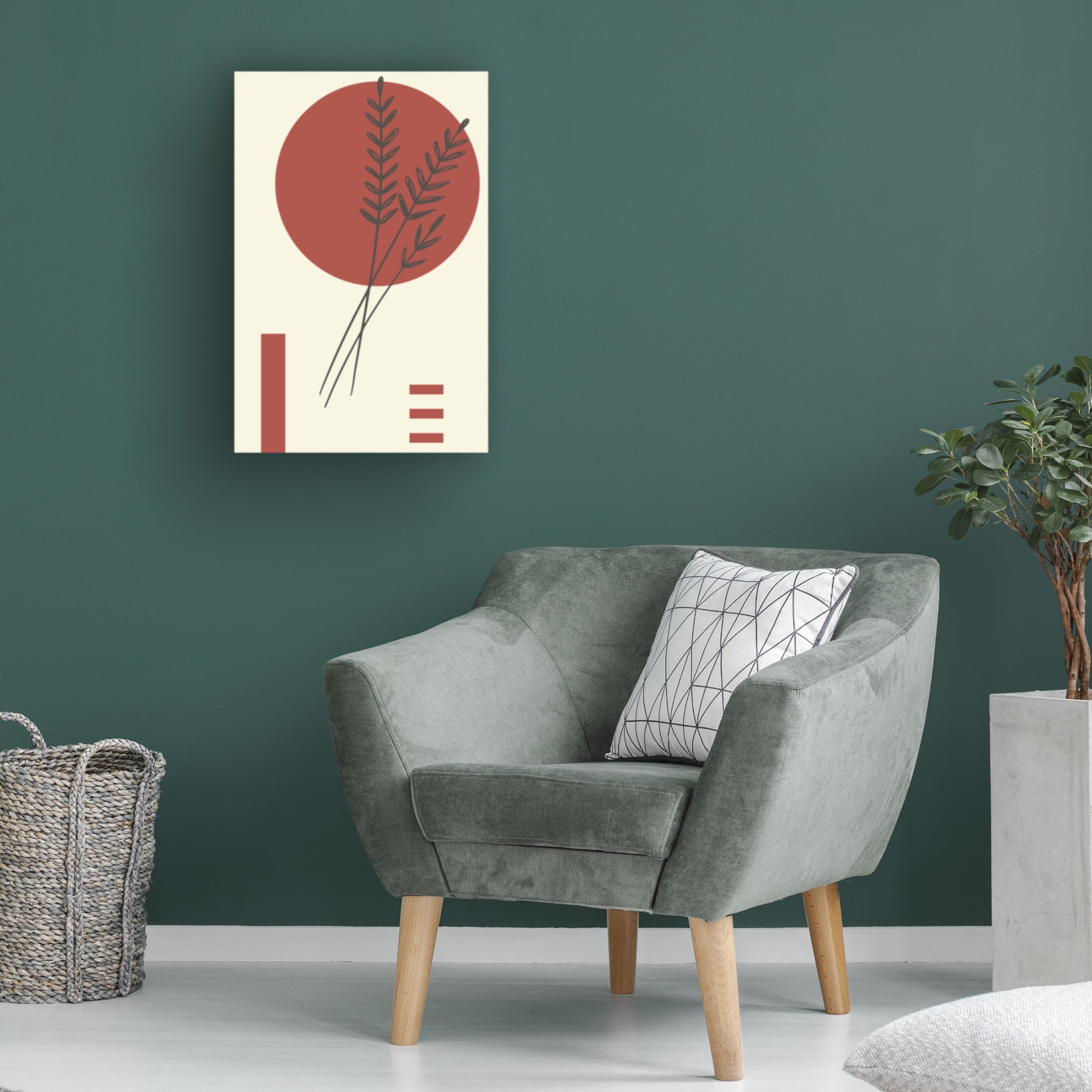 Trademark Fine Art jay stanley Boho Botanicals 2 Canvas Wall Art