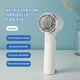 thumbnail image 2 of Ventilador de Hielo Turbo de Mano con Gancho, Mini Ventilador USB de 5 Velocidades, Ajustable, para Exteriores, con Compresor de Hielo, Color ., 2 of 8
