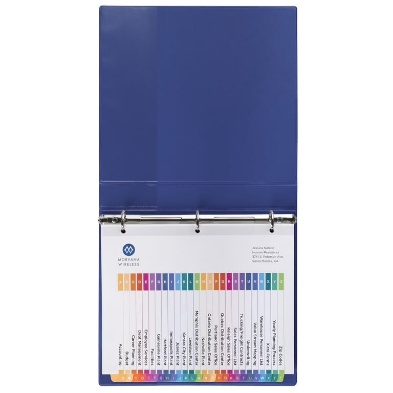 Avery A-Z Dividers, 26-Tab Ready Index Set photo 8