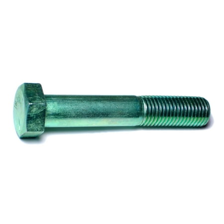 

7/8 -9 x 5 Green Rinsed Zinc Grade 5 Hex Cap Screws (10 pcs.)