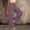 #0333-Purple, variant on Women's Linen Pants Casual High Waist Wide Leg Straight Dress Cotton Linen Button Trouser Summer Clothes