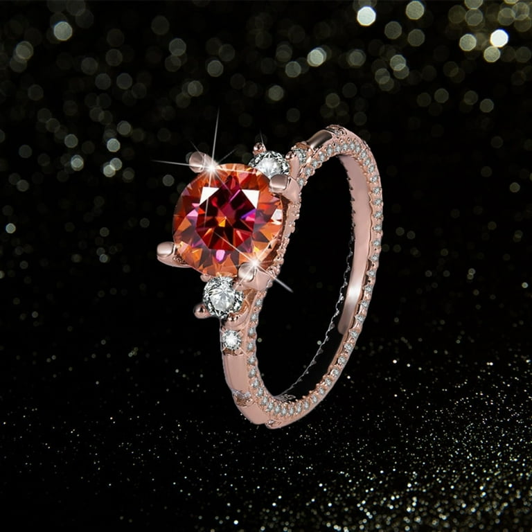 Carat Moissanite Wedding Ring for Women Engagement Rings for