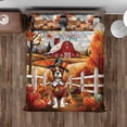 thumbnail image 4 of Thanksgiving Cavalier King Charles Spaniel Pilgrim Grateful, Thankful, Blessed Fall Welcome Quilt Bedding Set Dog Lover Gifts 1 Blanket Bed Cover 2 Pillowcases - 00021, 4 of 5