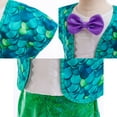 thumbnail image 4 of Boys Green Costume Christmas Birthday Cosplay Dress up Outfits, 12M-6Y, 4 of 6